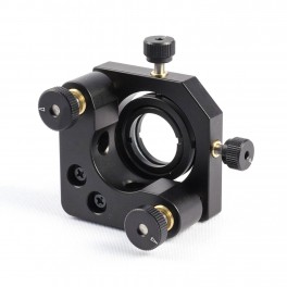 Kinematic Lens & mirror Mount with 4 adjusters , Optics Ø 25-25.4 mm